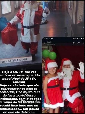 Sr. Lorival — nosso eterno Papai Noel