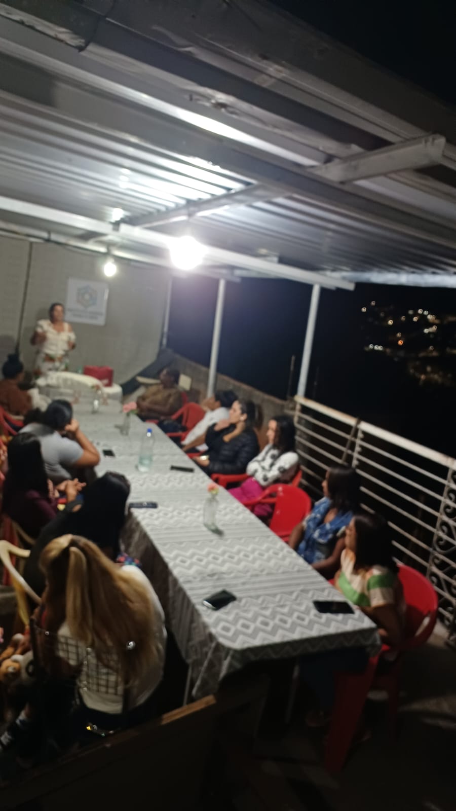 Encontro com as mulheres da comunidade