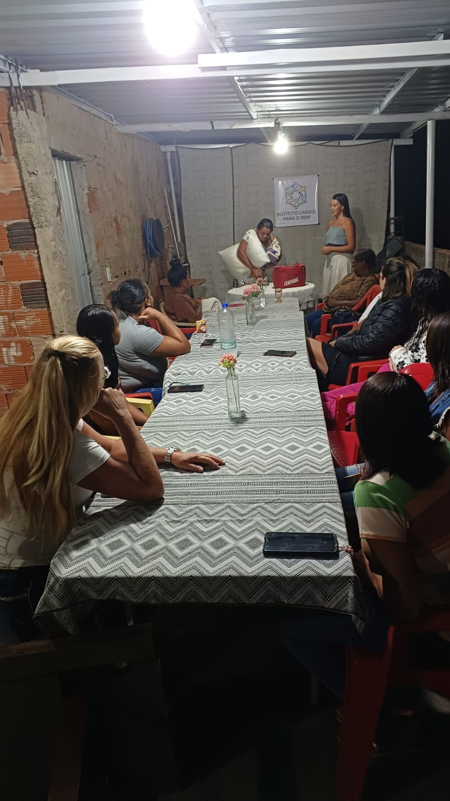 Roda de conversa e acolhimento