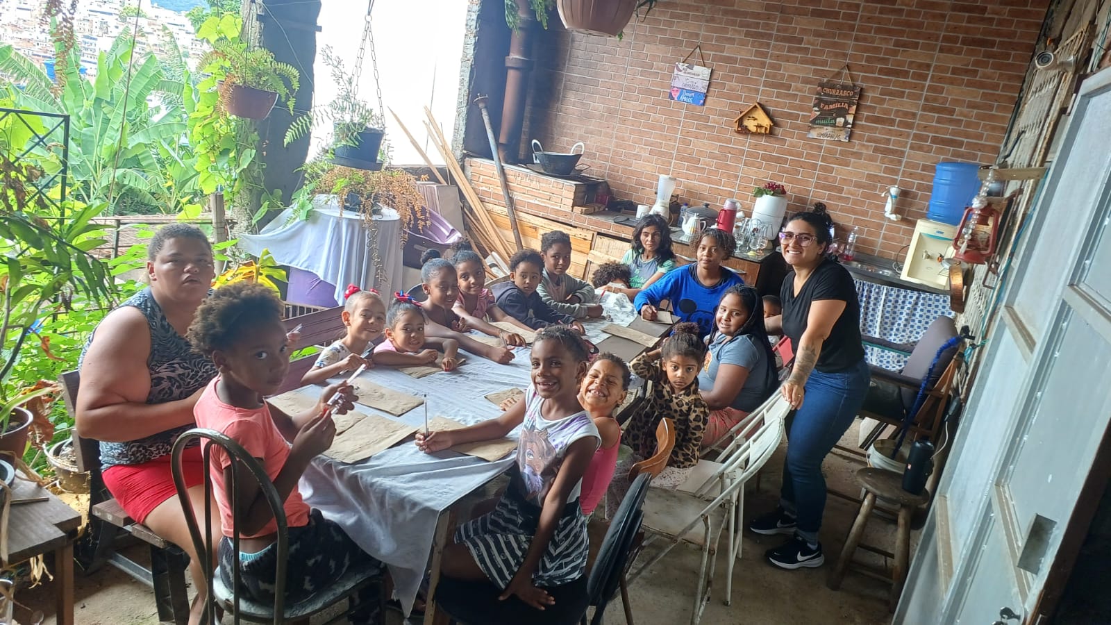 Atividades educativas com a turma