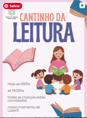 Momentos de lazer com as crianças
